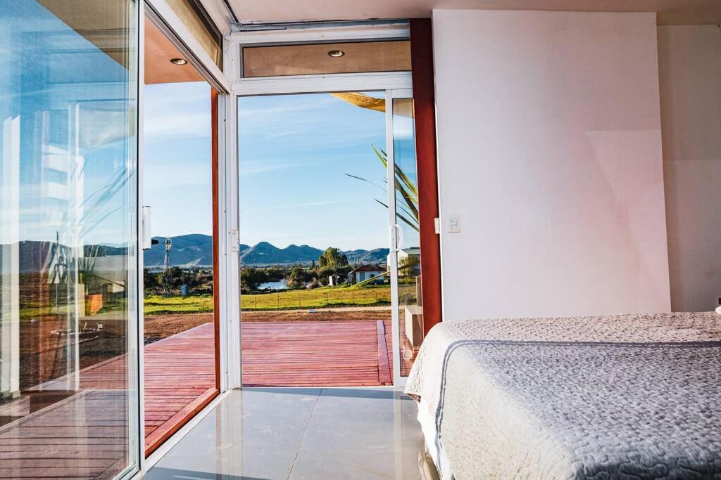 Cabana El Alamo Con Jacuzzi Villa Valle de Guadalupe Exteriör bild