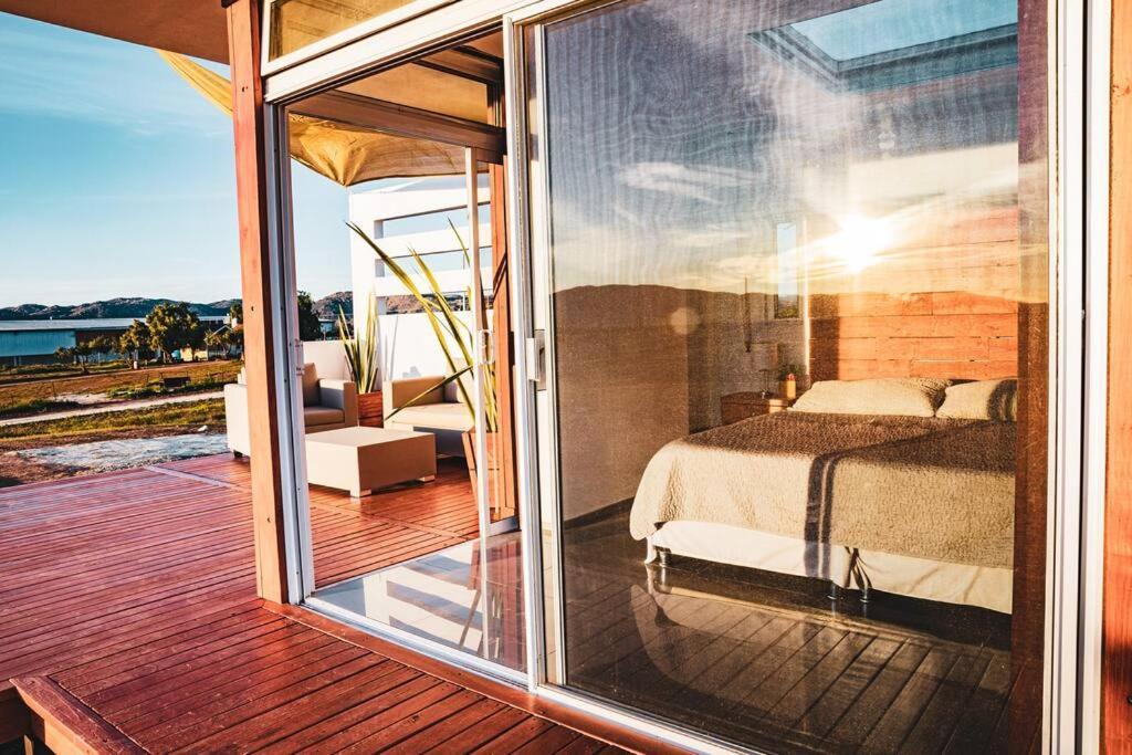Cabana El Alamo Con Jacuzzi Villa Valle de Guadalupe Exteriör bild