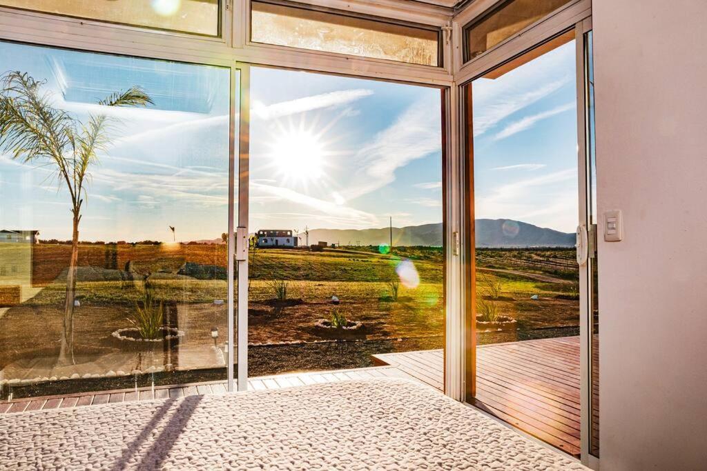 Cabana El Alamo Con Jacuzzi Villa Valle de Guadalupe Exteriör bild
