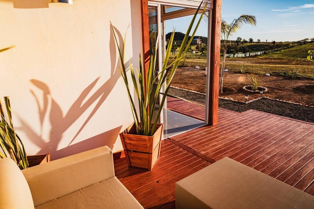 Cabana El Alamo Con Jacuzzi Villa Valle de Guadalupe Exteriör bild