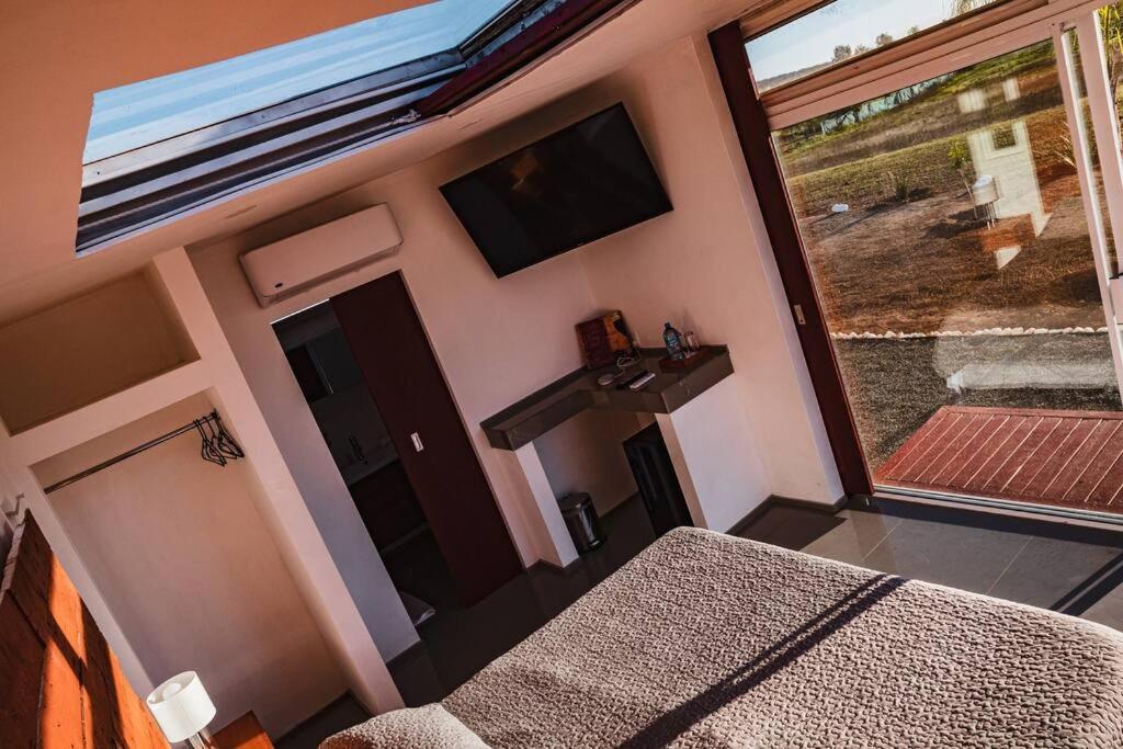 Cabana El Alamo Con Jacuzzi Villa Valle de Guadalupe Exteriör bild