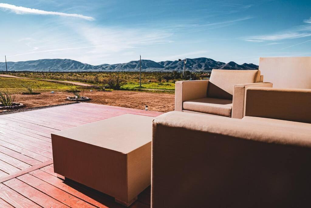 Cabana El Alamo Con Jacuzzi Villa Valle de Guadalupe Exteriör bild