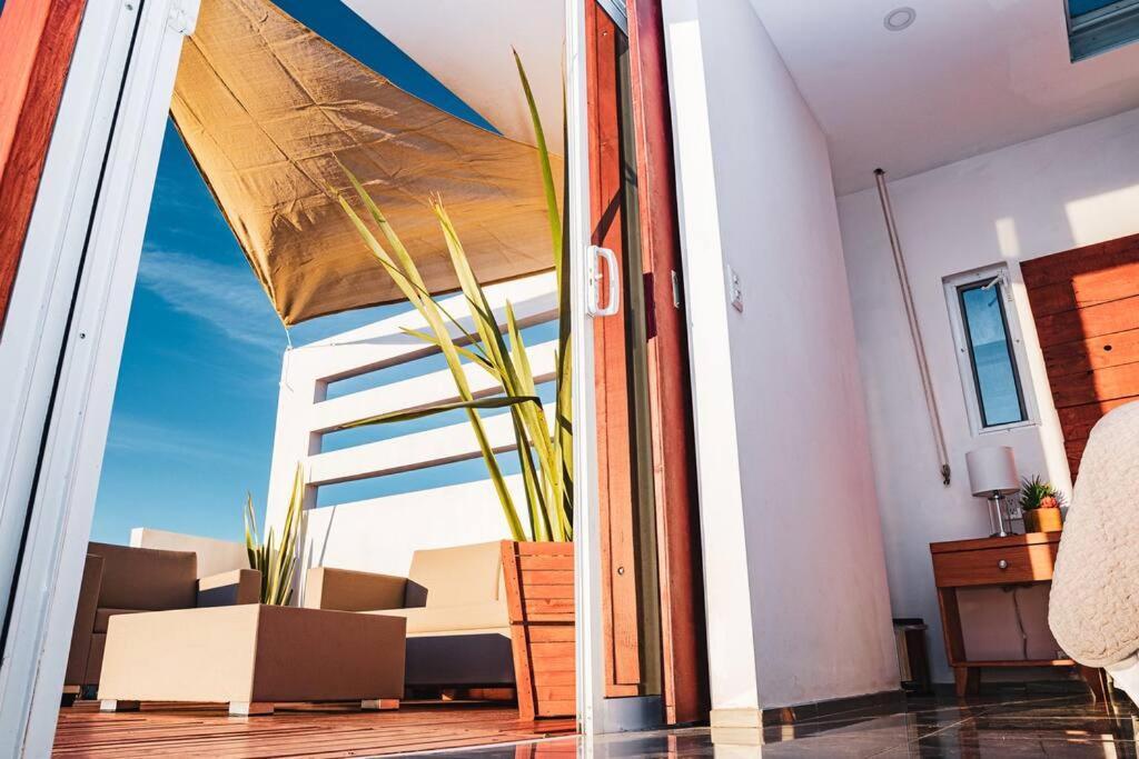 Cabana El Alamo Con Jacuzzi Villa Valle de Guadalupe Exteriör bild