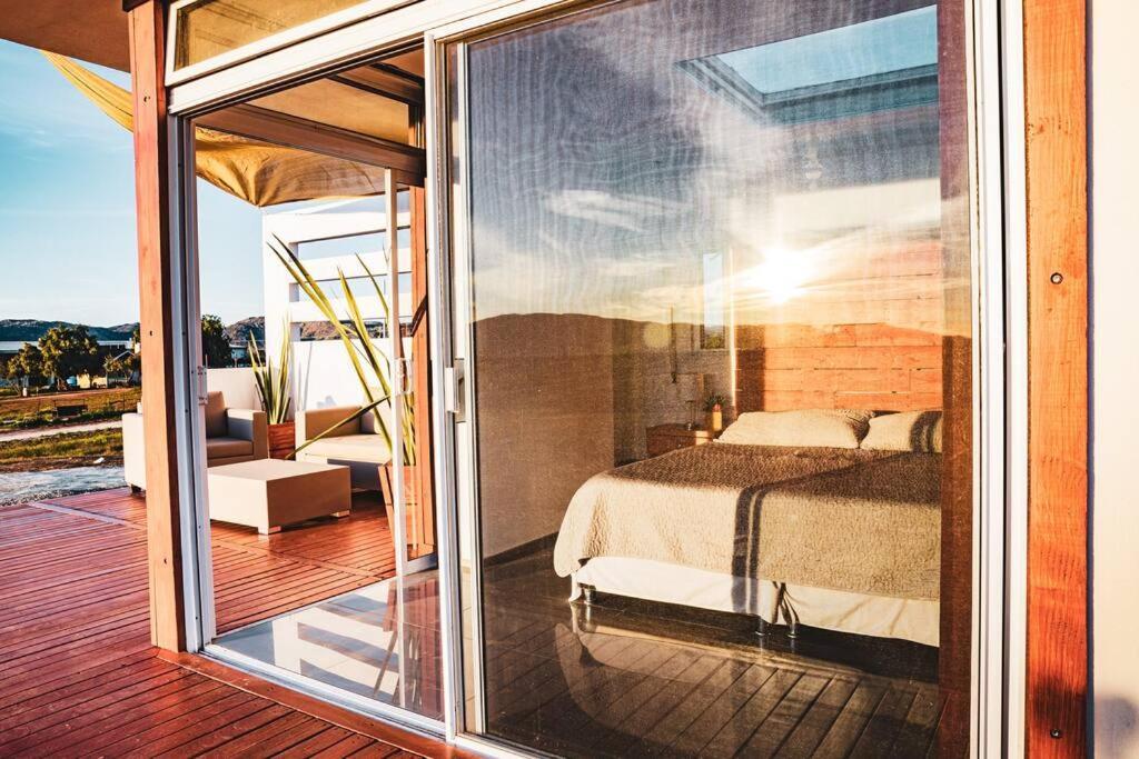 Cabana El Alamo Con Jacuzzi Villa Valle de Guadalupe Exteriör bild