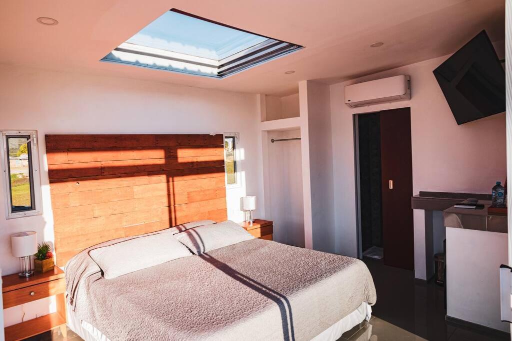 Cabana El Alamo Con Jacuzzi Villa Valle de Guadalupe Exteriör bild